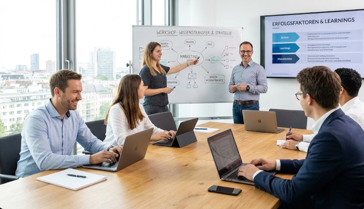 Transfer: Schulung & Insights.